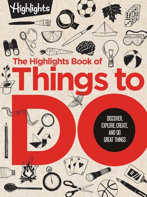 cover image of The Highlights Book of Things to Do